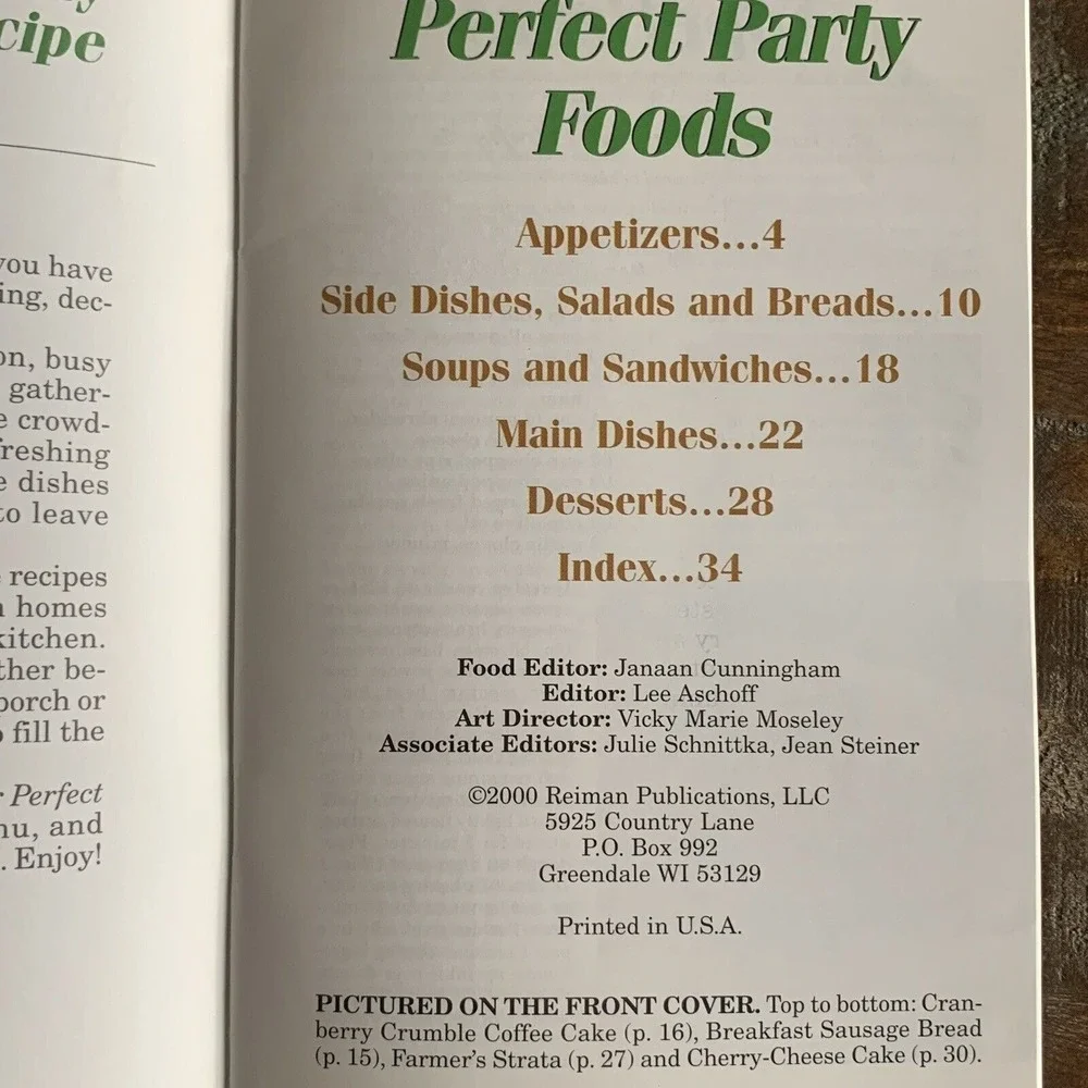 Lot 6 Dessert Party Holiday Booklets Southern Living McCalls Sugar Free Cookies